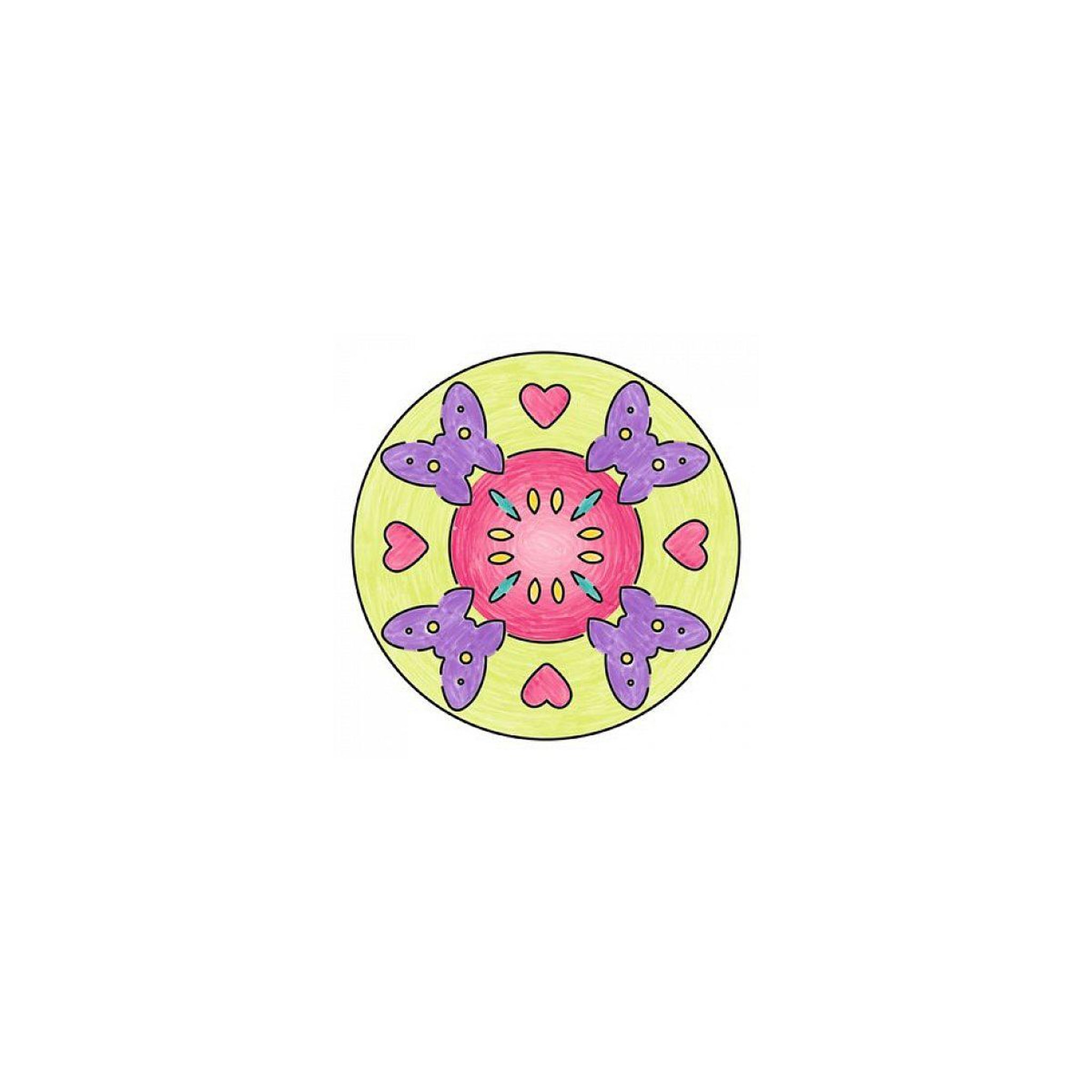 Voir la diapositive 3 : RAVENSBURGER Mandala - midi - unicorn