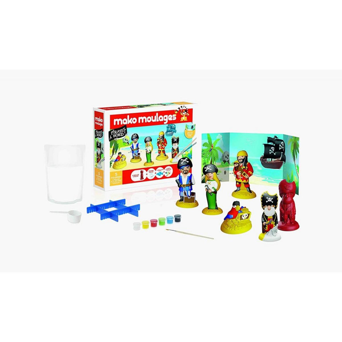 Mako Creations Mako moulages Pirates a bord