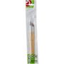 Voir la diapositive 2 : AUCHAN Lot de 3 pinceaux aquarelle ronds N°6/10/14