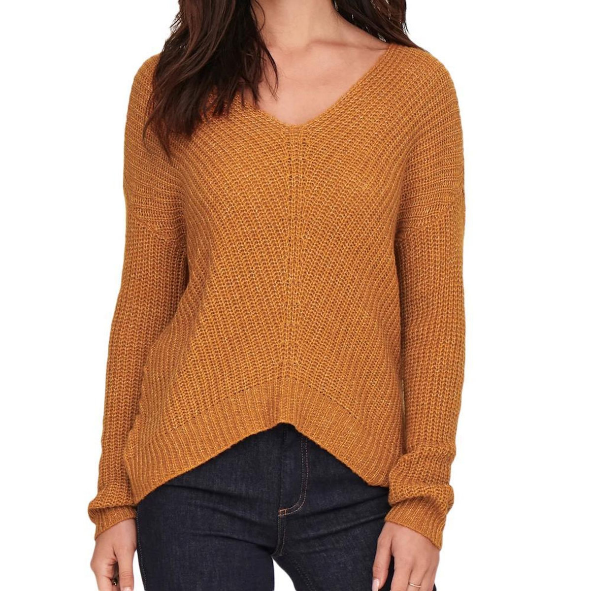 JACQUELINE DE YONG Pull Orange Femme Jacqueline de Yong MEGAN