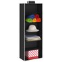 Voir la diapositive 3 : VIDAXL Étagères suspendues de rangement 2 pcs 6 niveaux Tissu