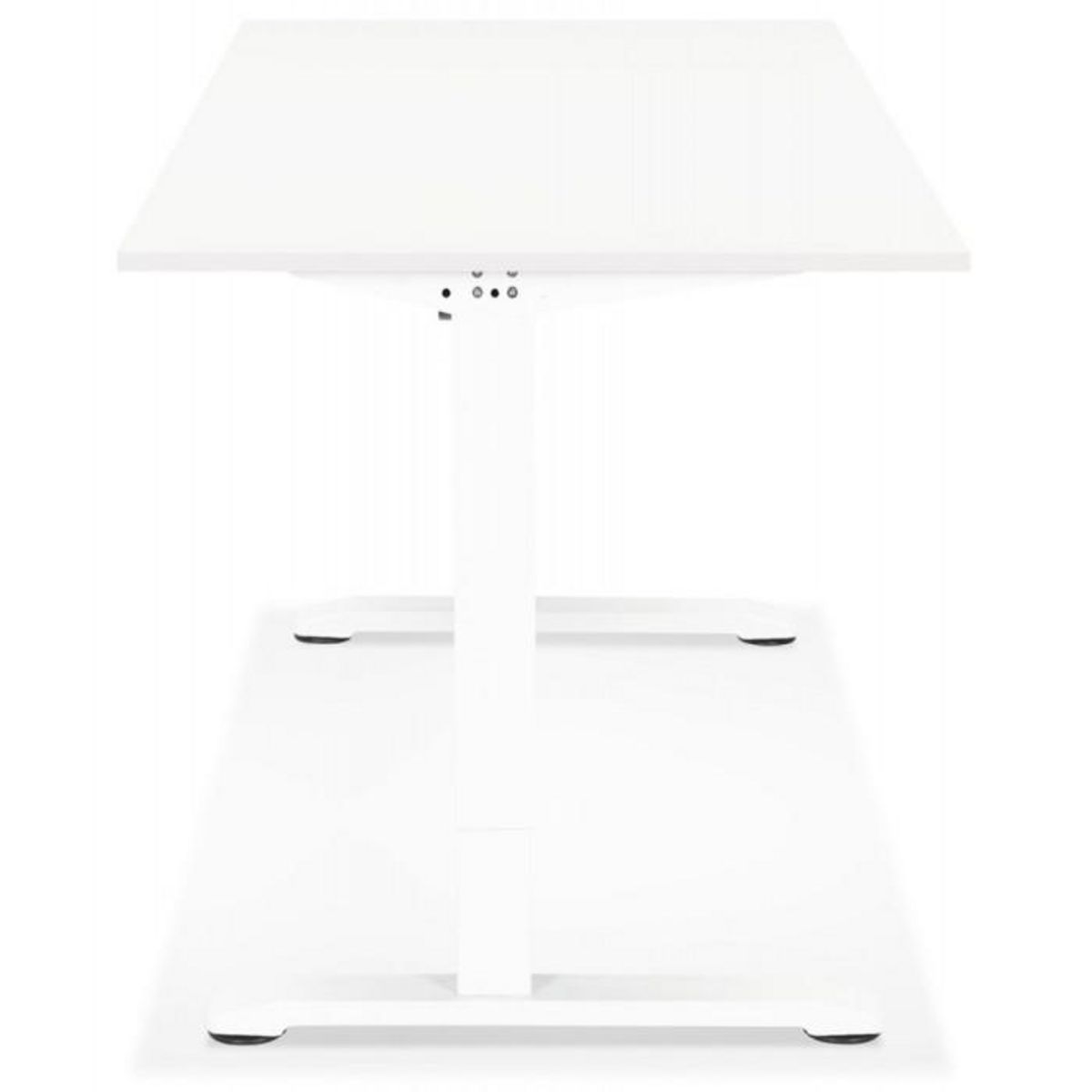 Paris Prix Bureau Hauteur Réglable  Mathew  160cm Blanc