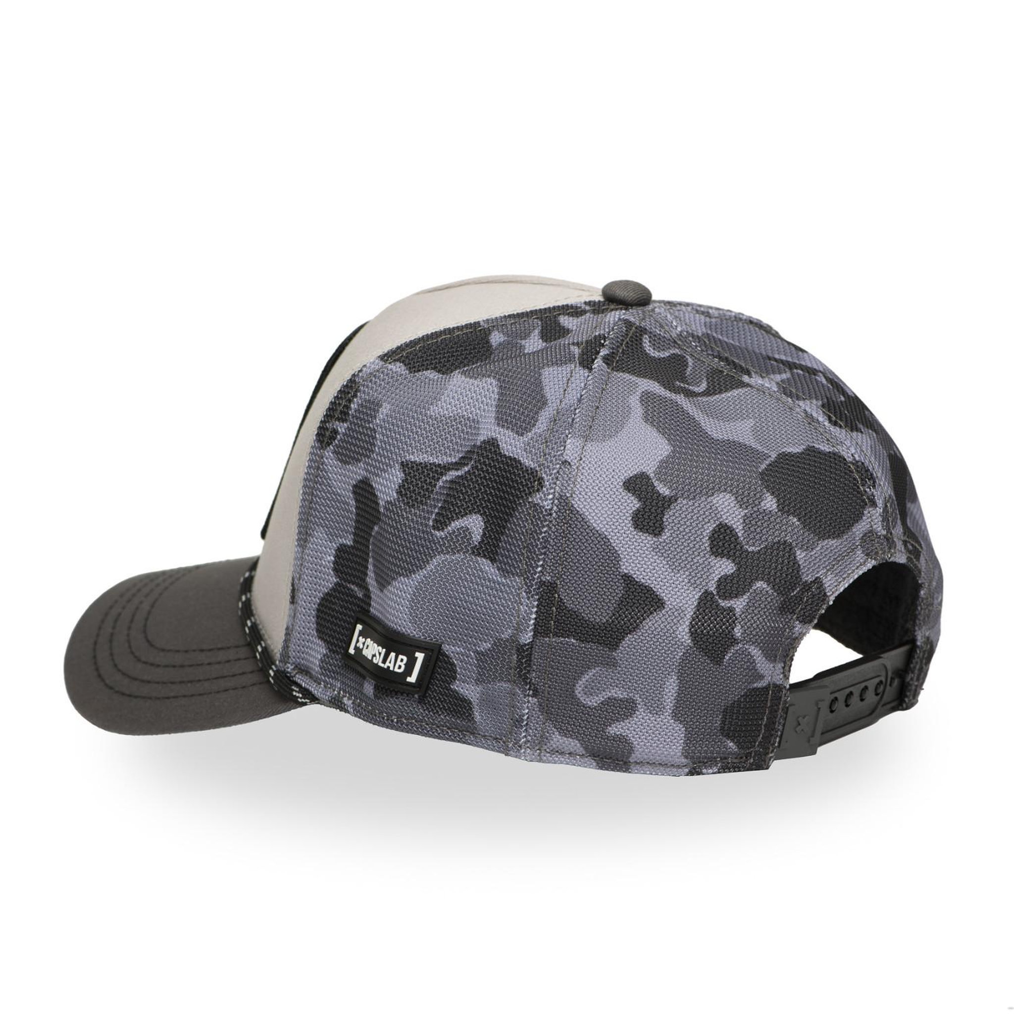 Voir la diapositive 5 : CAPSLAB Casquette trucker premium avec filet camou Tom & Jerry modèle Tom