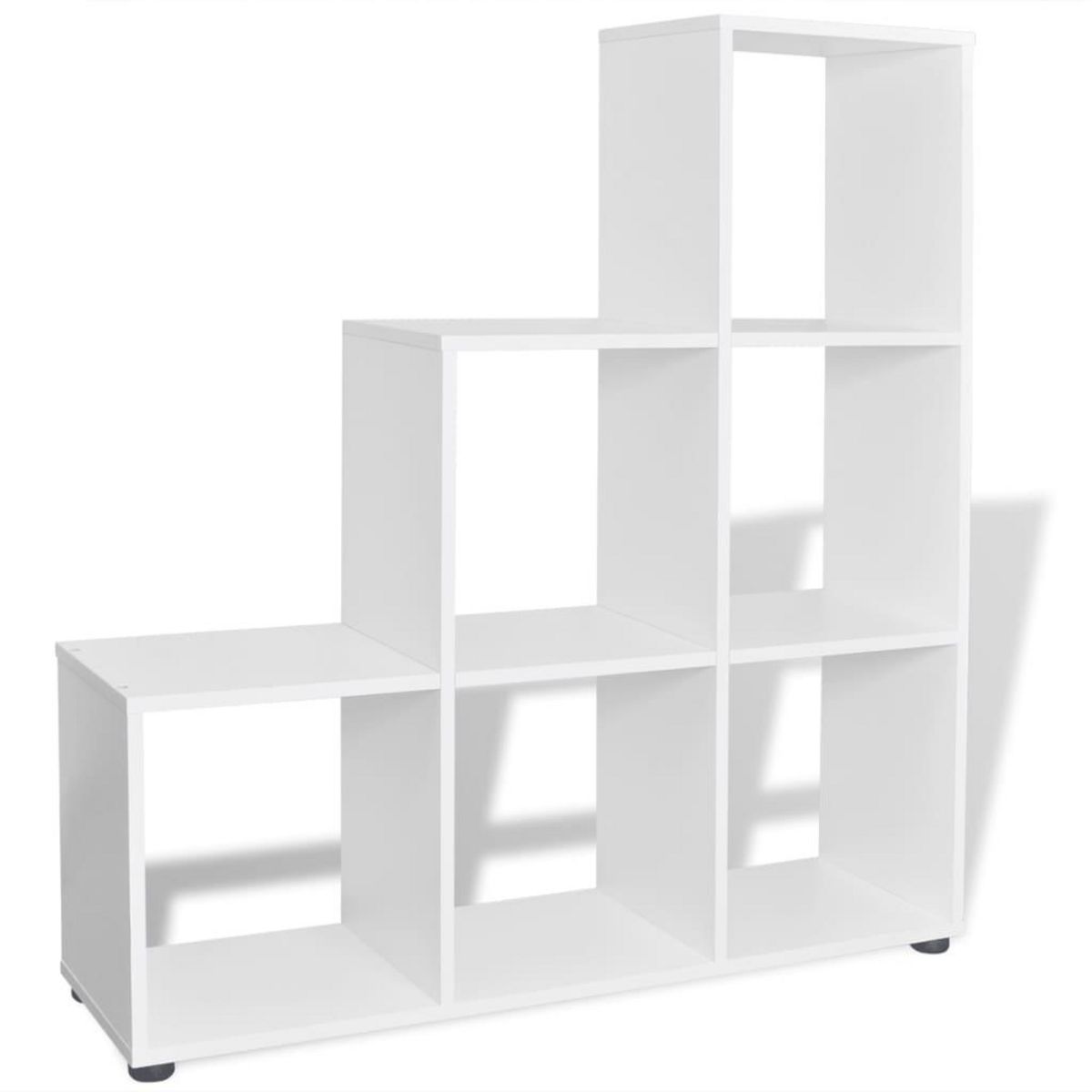 VIDAXL Bibliotheque/etagere 107 cm Blanc