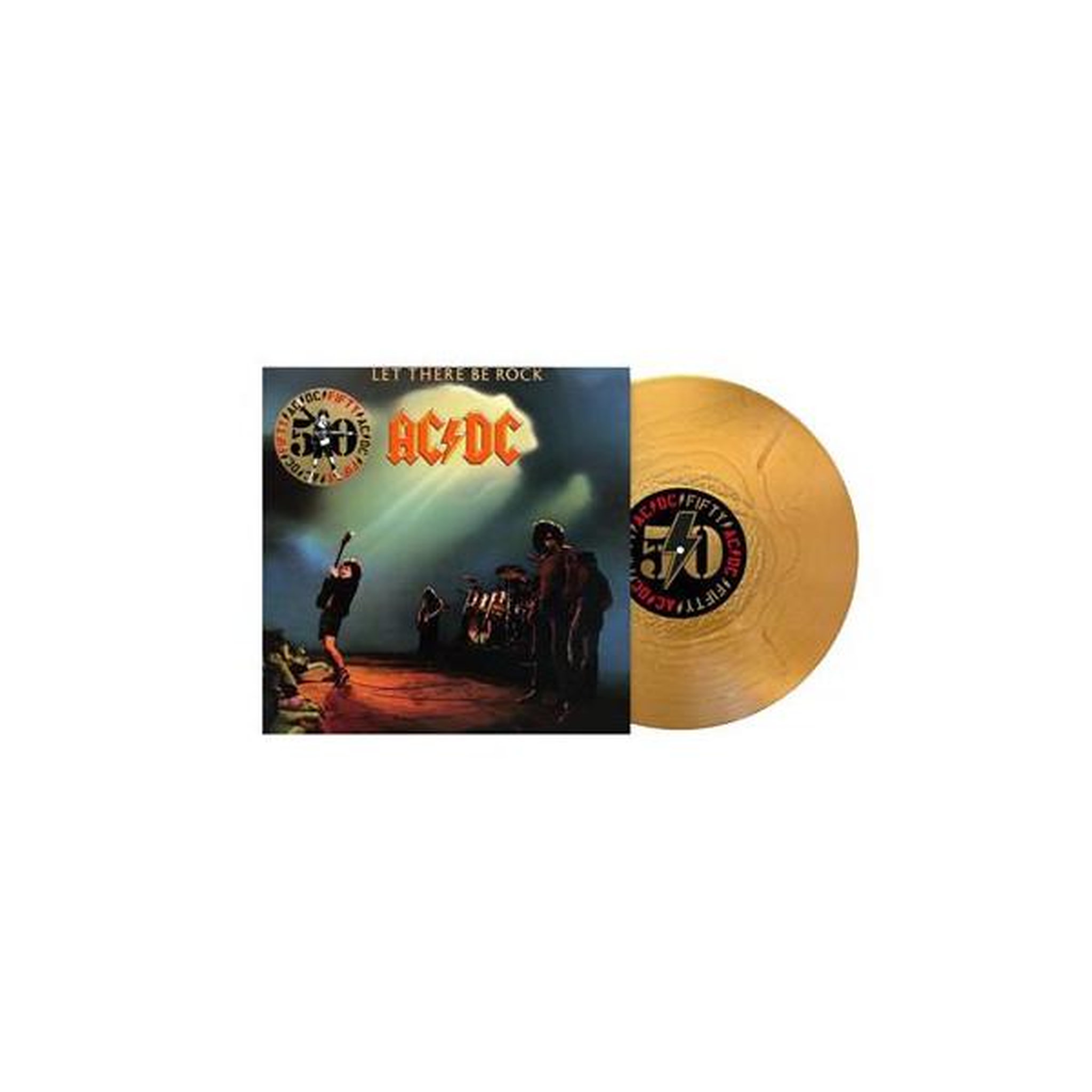 COLUMBIA Let There Be Rock Édition Limitée Vinyle Or