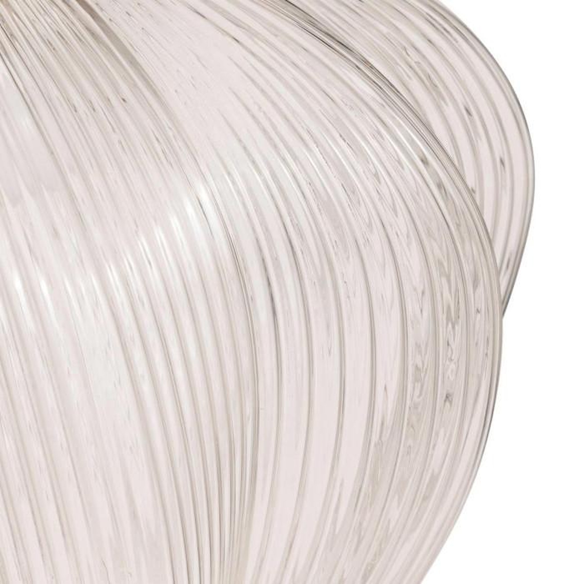 Voir la diapositive 2 : ATMOSPHERA Lampe Suspension en Verre  Phylas  37cm Transparent