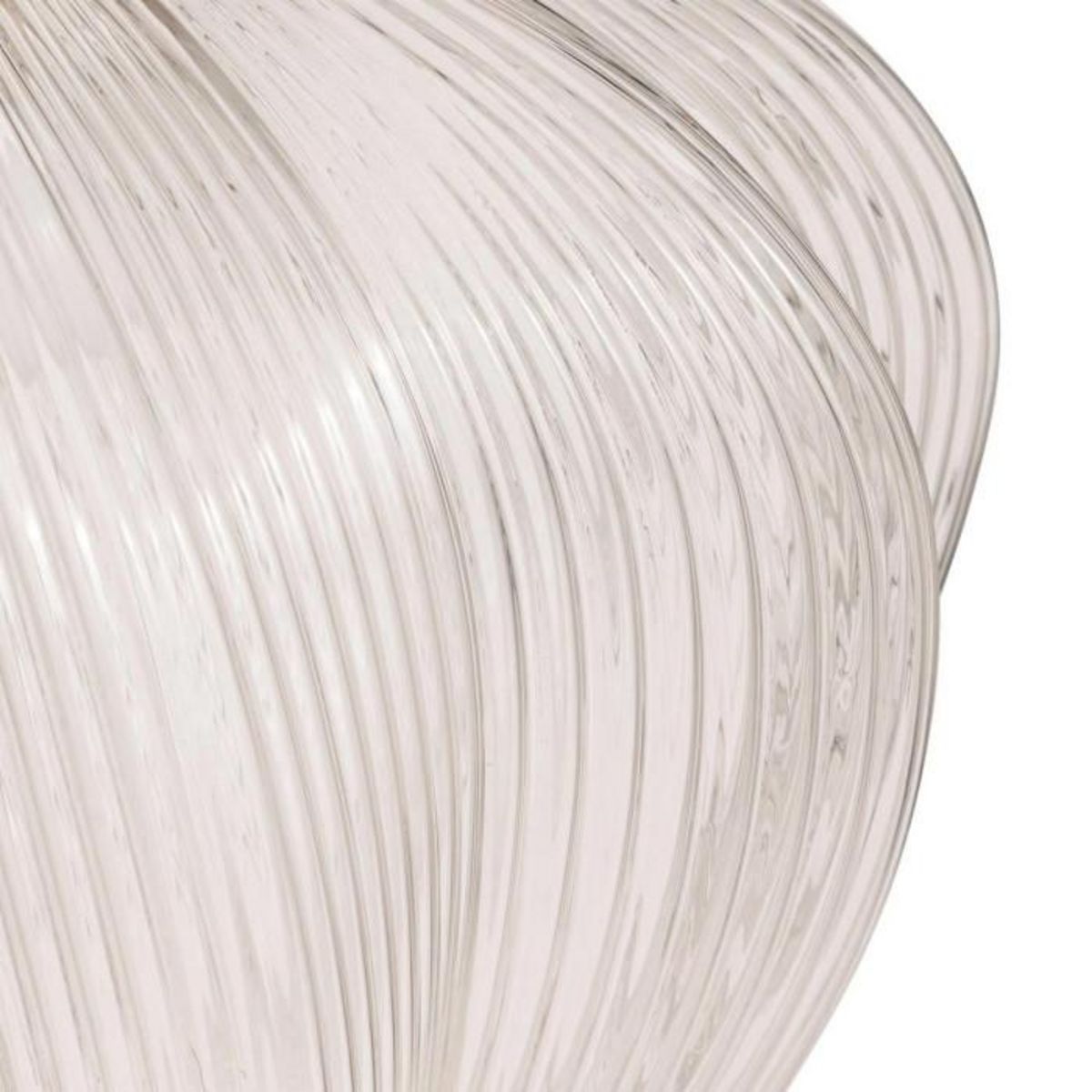 ATMOSPHERA Lampe Suspension en Verre  Phylas  37cm Transparent