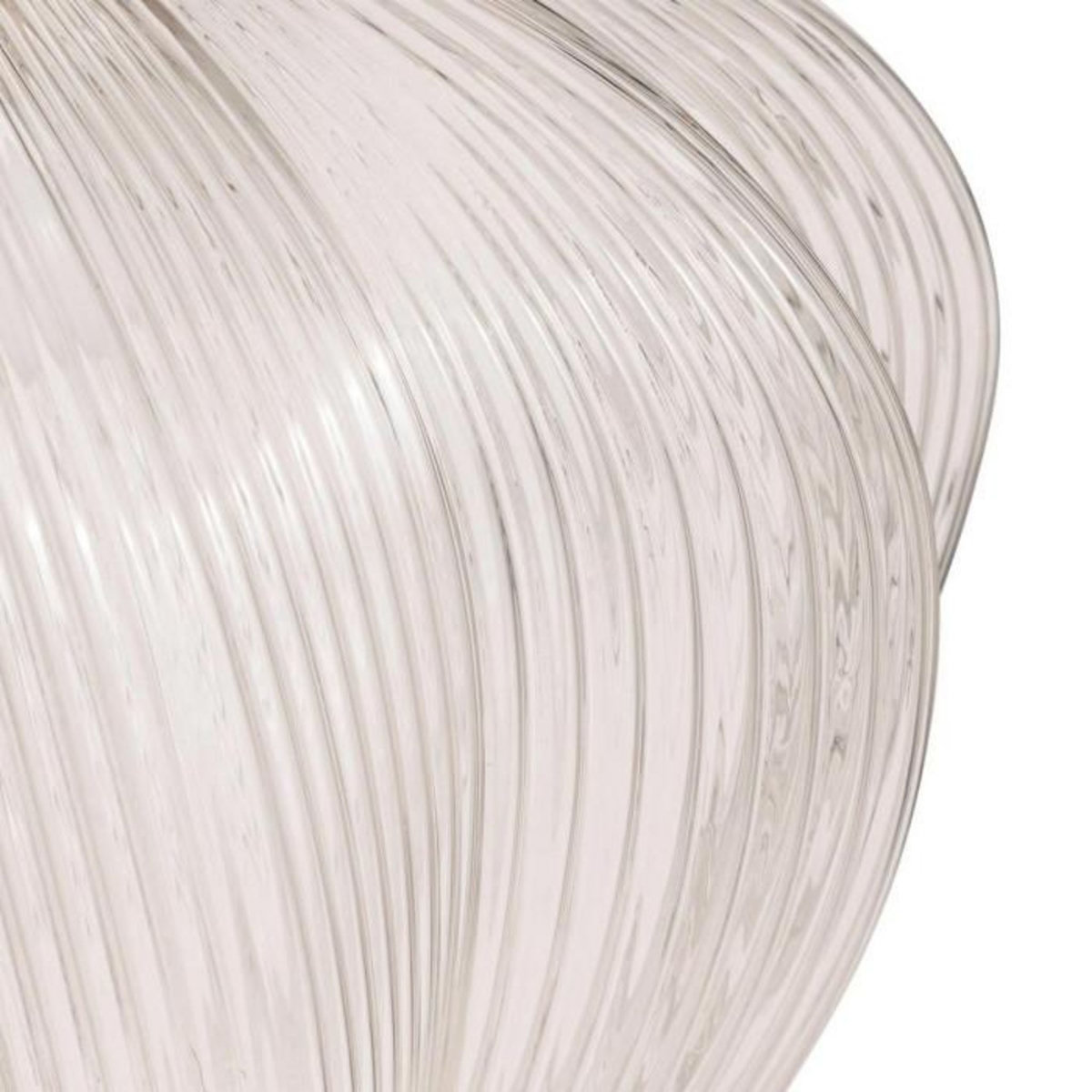 ATMOSPHERA Lampe Suspension en Verre  Phylas  37cm Transparent