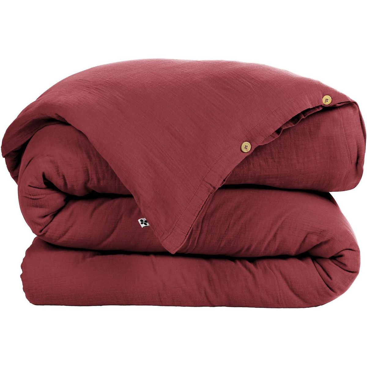 Home collection Housse de couette 100% gaze de coton