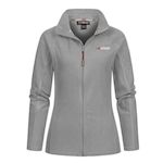 GEOGRAPHICAL NORWAY Veste Polaire  Femme Geographical Norway Lady 233. Coloris disponibles : Gris