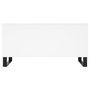 Voir la diapositive 6 : VIDAXL Table basse Blanc 90x44,5x45 cm Bois d ingénierie