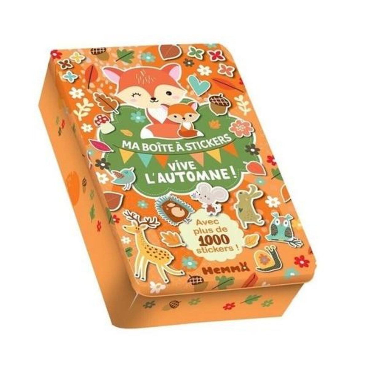 MA BOITE A STICKERS VIVE L'AUTOMNE ! AVEC PLUS DE 1000 STICKERS !, Hemma