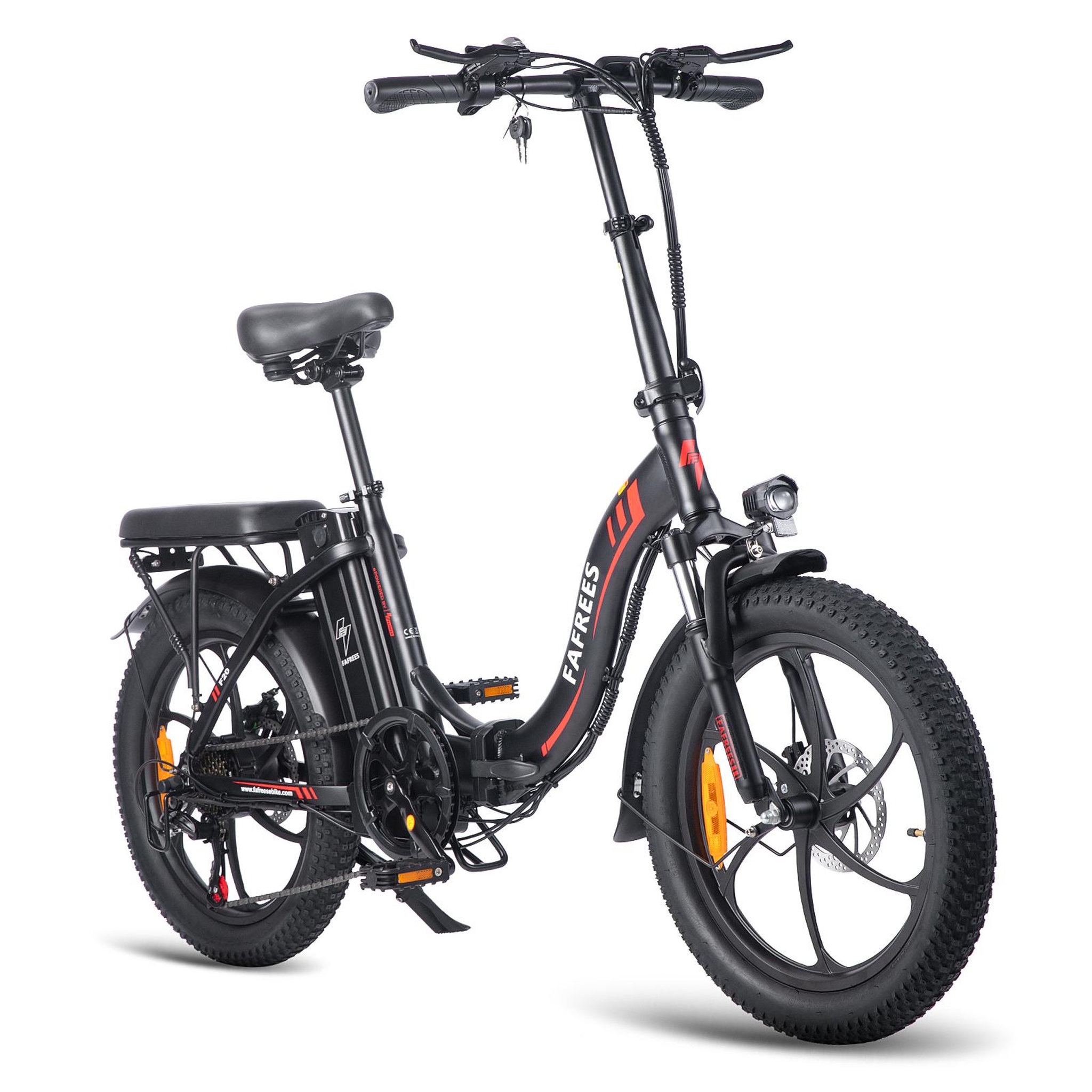 Voir la diapositive 5 : FAFREES Vélo électrique pliable fafrees f20