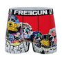 Voir la diapositive 4 : FREEGUN Lot de 3 boxers homme Usa