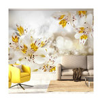 Paris Prix Papier Peint  Sunny Alstroemeria. Coloris disponibles : Multicolore