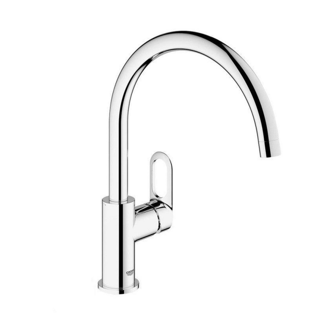 Grohe Mitigeur évier BAULOOP GROHE 31368000 - col de cygne - chromé