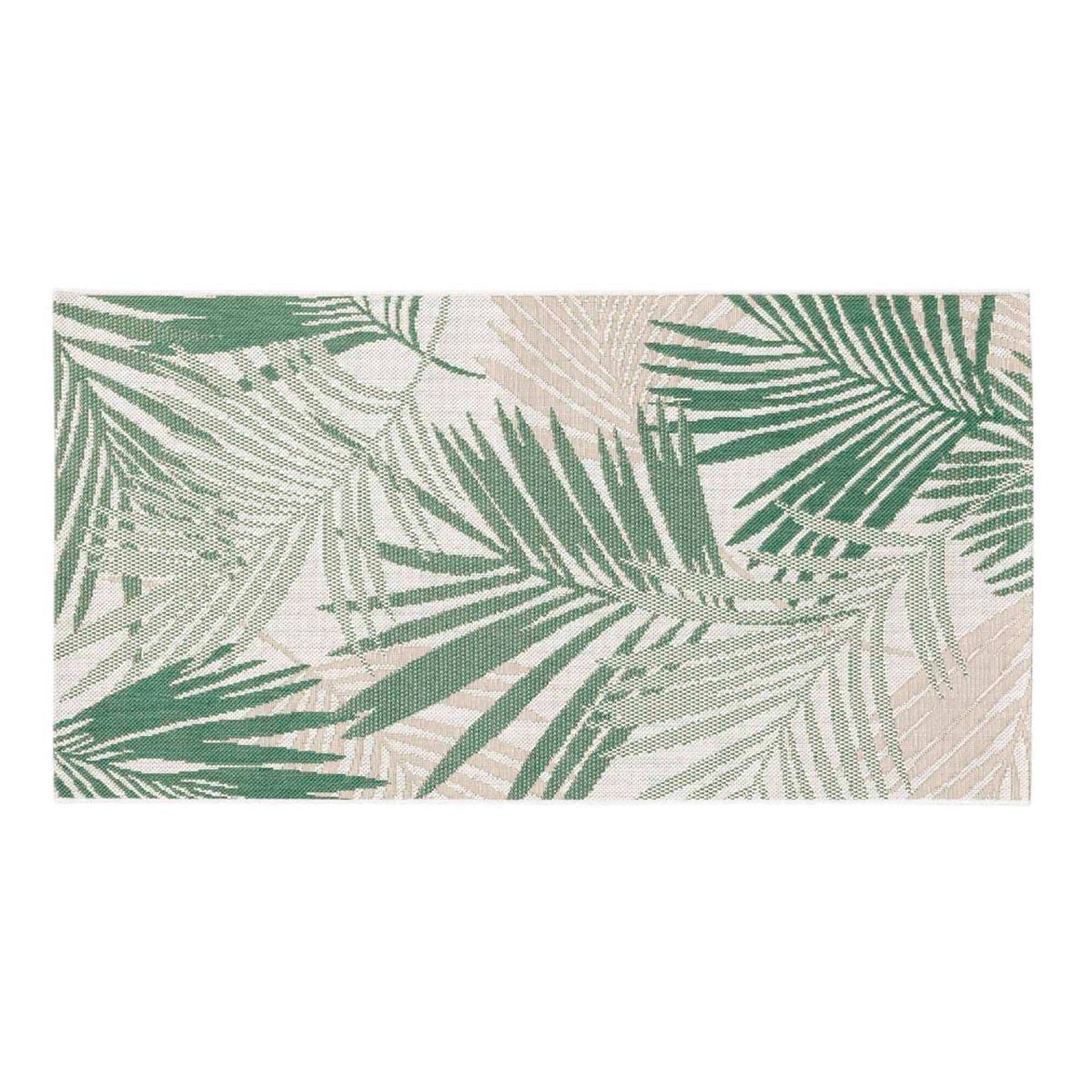 Douceur d'Intérieur Tapis déco tissé  joao  80x150cm vert