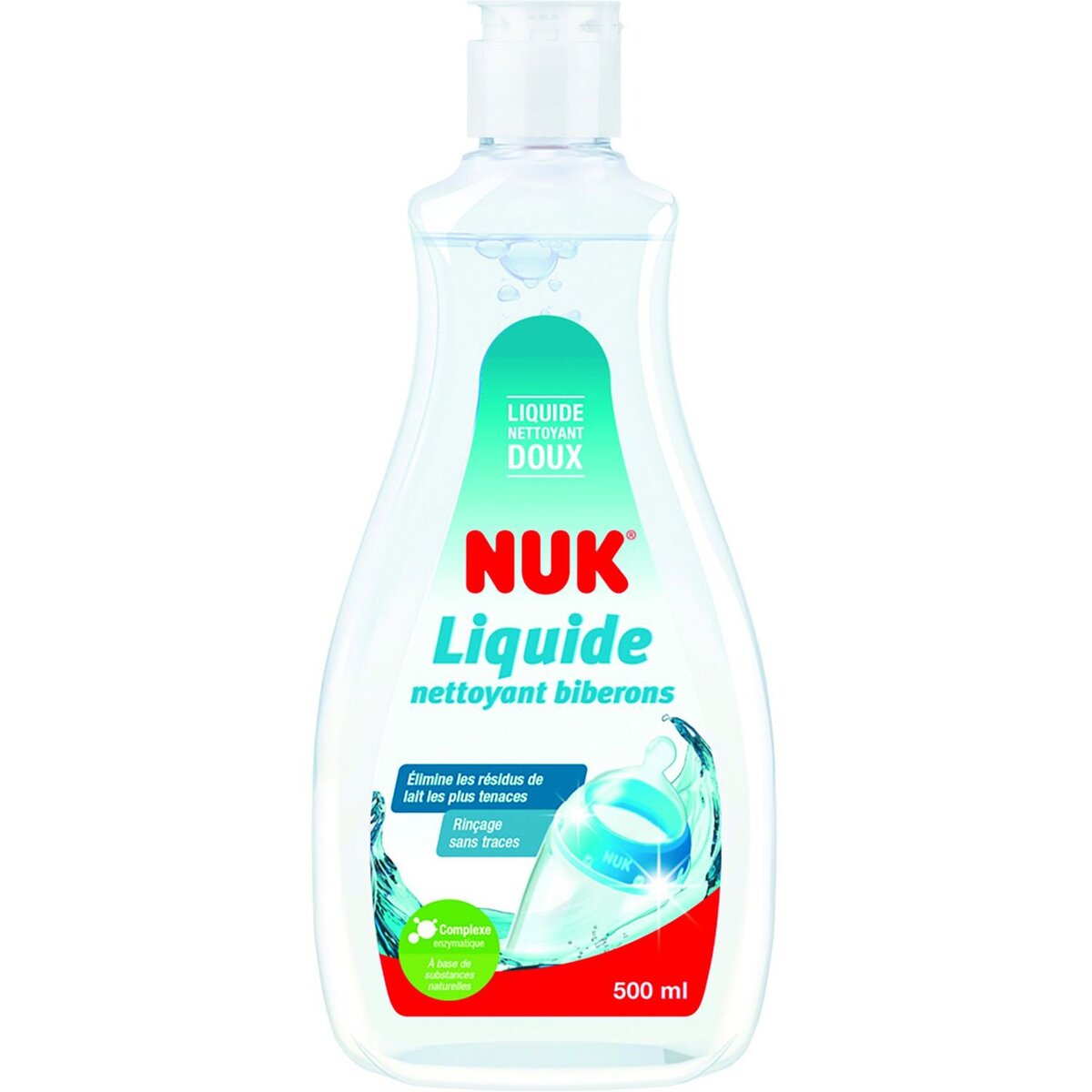 NUK Liquide vaisselle biberons et tétines - 500 ml
