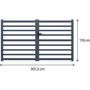 Voir la diapositive 3 : Habitat et Jardin Portail aluminium ajouré  Martin  - 300 x 120 cm - Gris