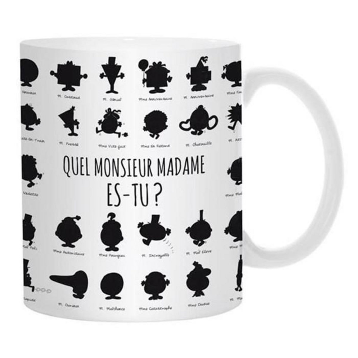 Paris Prix Mug Magique  Monsieur & Madame®  12cm Blanc