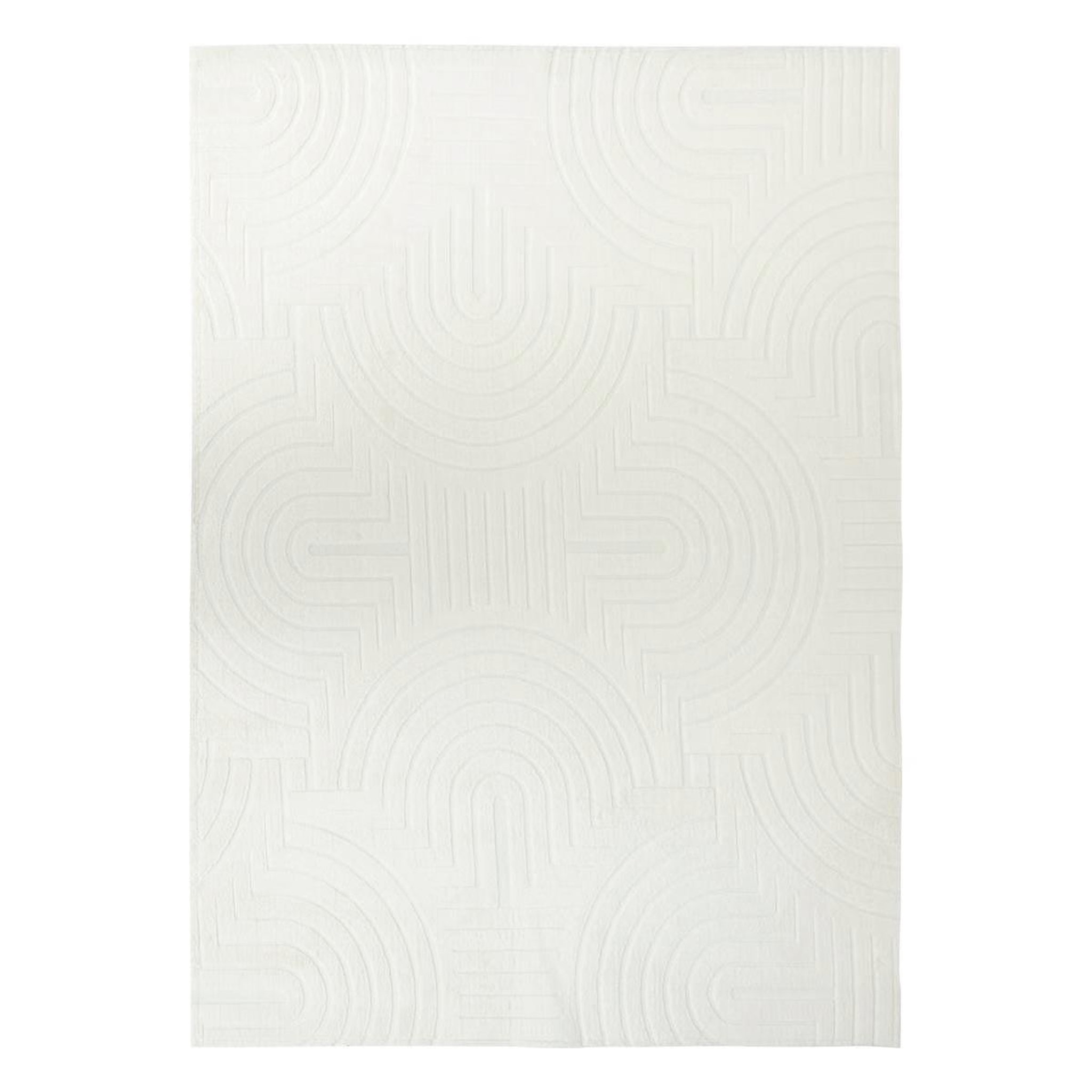 ATMOSPHERA Tapis imitation fourrure  arka  120x170cm ivoire
