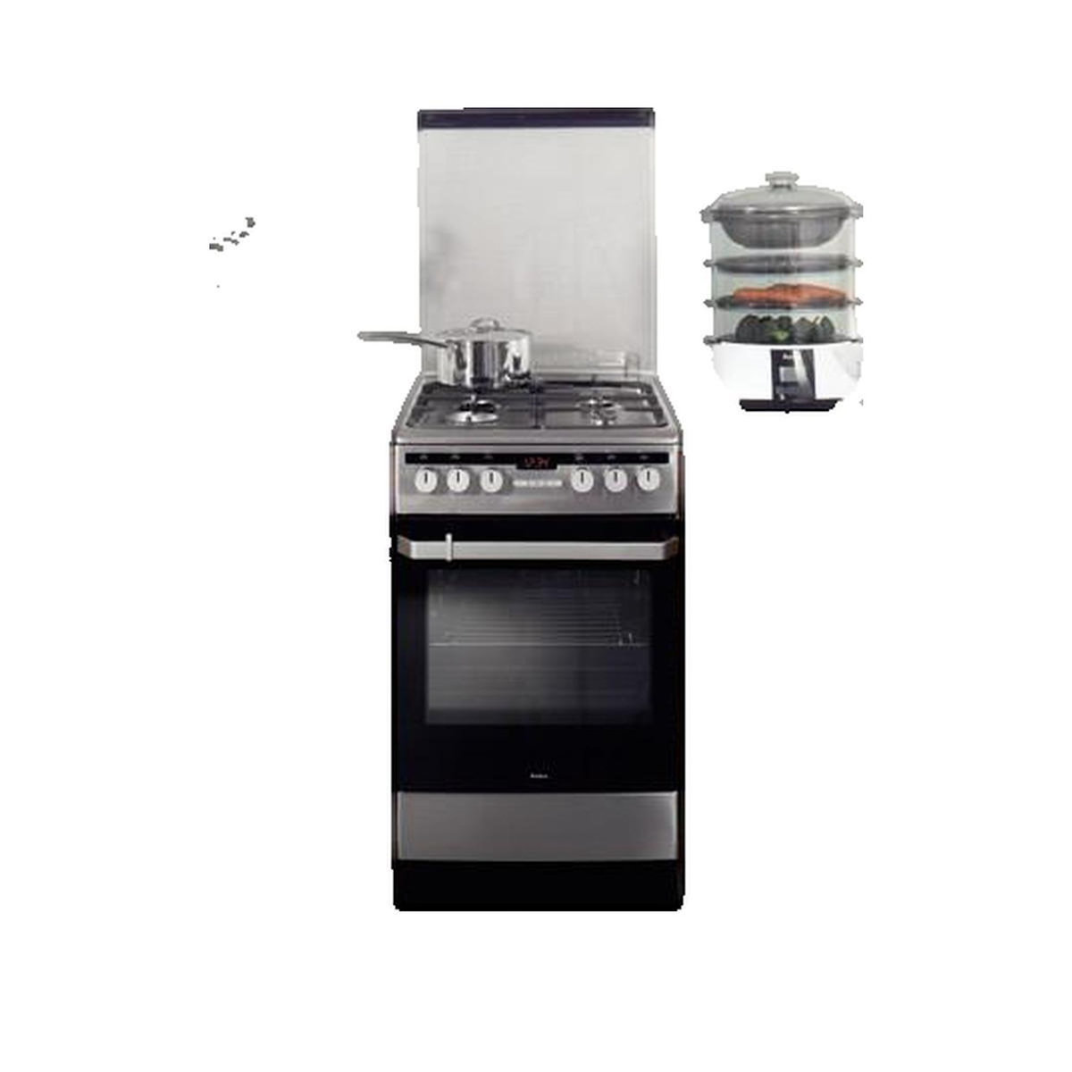 Amica Cuiseur vapeur Amica PT 3011 blanc