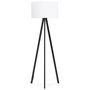Voir la diapositive 4 : Paris Prix Lampadaire Trépied  Fidelio  159cm Noir & Blanc
