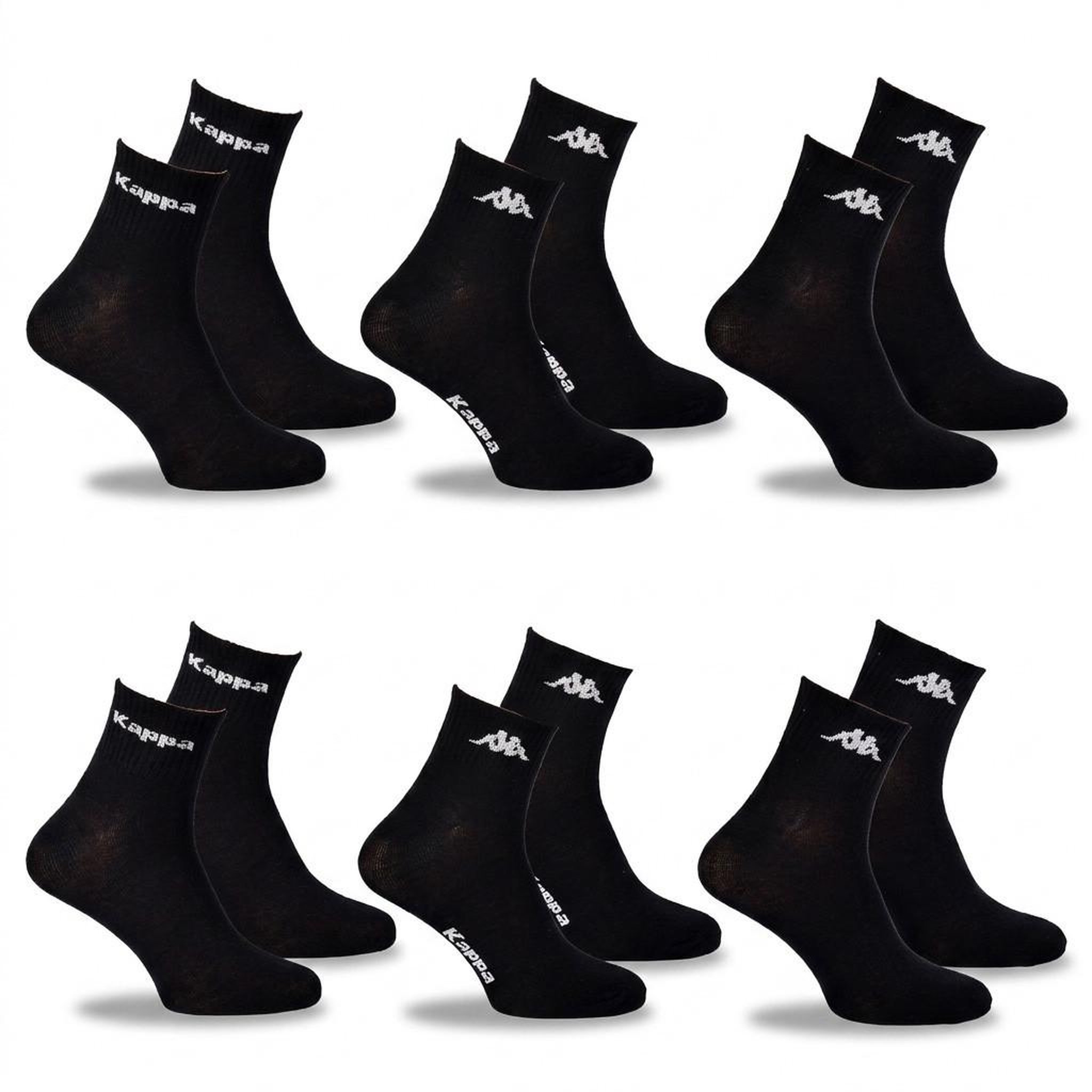 Voir la diapositive 1 : KAPPA Pack de Chaussettes Femme Quarter KAPPA (Lot de 6)
