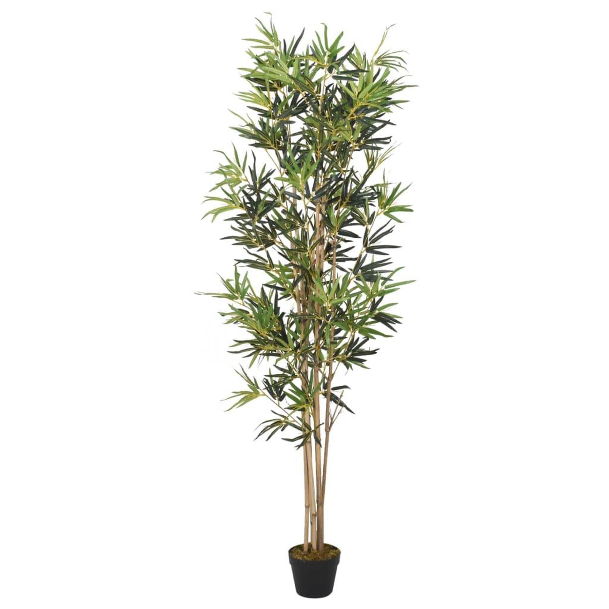 VIDAXL Bambou artificiel 828 feuilles 150 cm vert