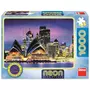 DINO Puzzle 1000 Pièces Phosphorescent : Néon : Opéra de Sydney