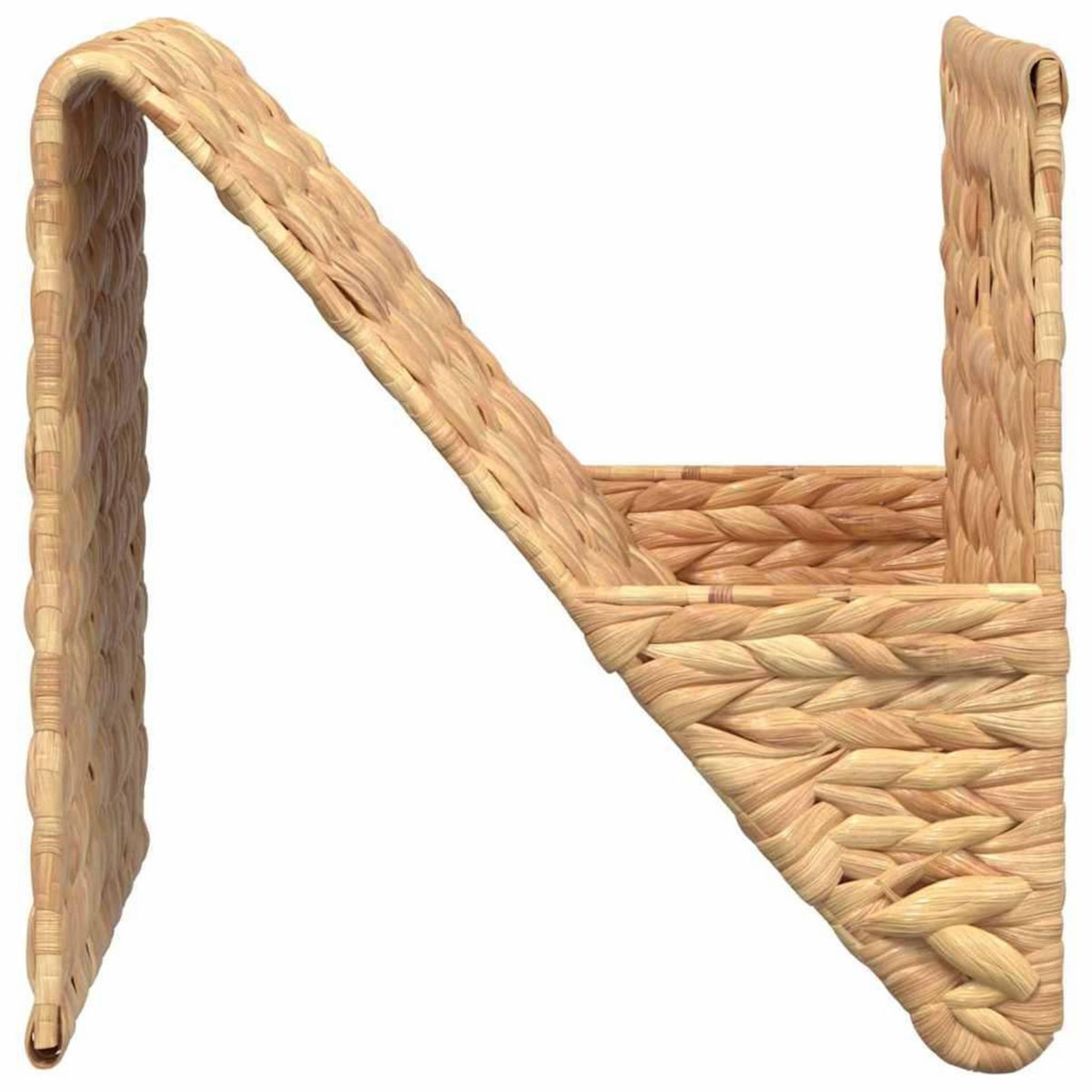 VIDAXL Porte-revue 31 x 31 x 31 cm Jacinthe d'eau