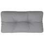 Voir la diapositive 2 : VIDAXL Coussin de palette gris 70x40x12 cm tissu
