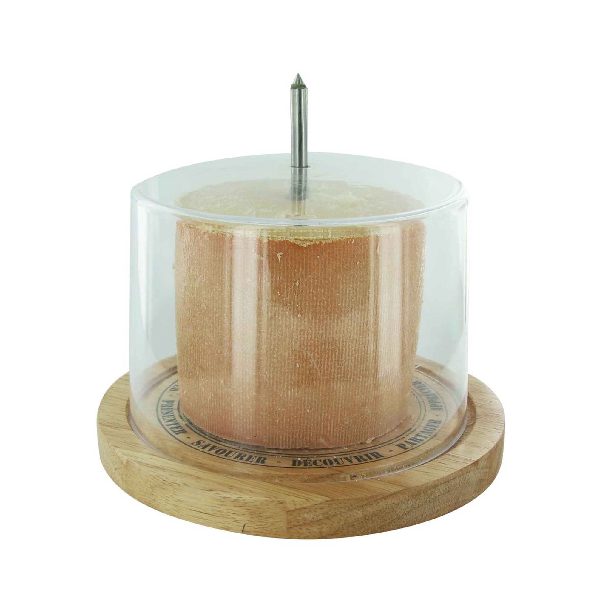 Voir la diapositive 3 : Racloir à fromage avec cloche 18cm