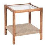 ATMOSPHERA Table d'Appoint en Bois  Apala  55cm Marron