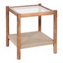 Voir la diapositive 1 : ATMOSPHERA Table d'Appoint en Bois  Apala  55cm Marron