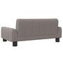 Voir la diapositive 5 : VIDAXL Lit pour chien taupe 70x45x30 cm tissu