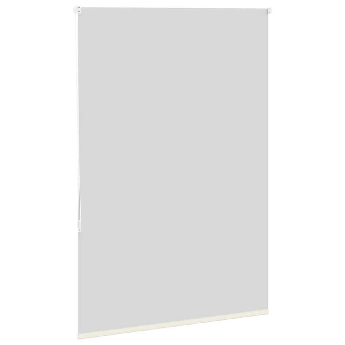 VIDAXL Store enrouleur occultant blanc casse 105x150 cm largeur tissu