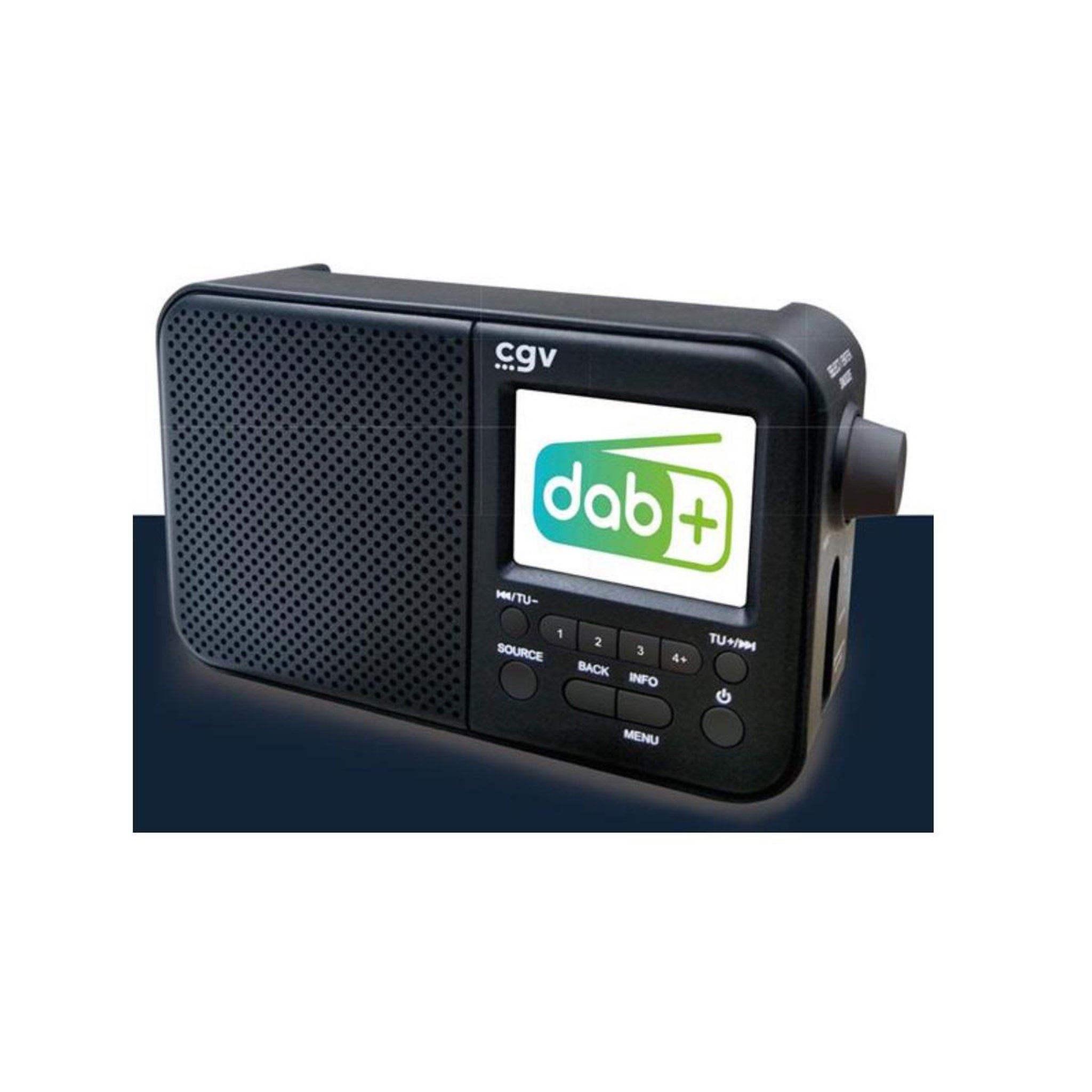 CGV Radio portable numérique noir - 13031