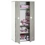 Voir la diapositive 2 : BABY PRICE Armoire chambre bébé 2 portes HAPPY, Chêne Silex