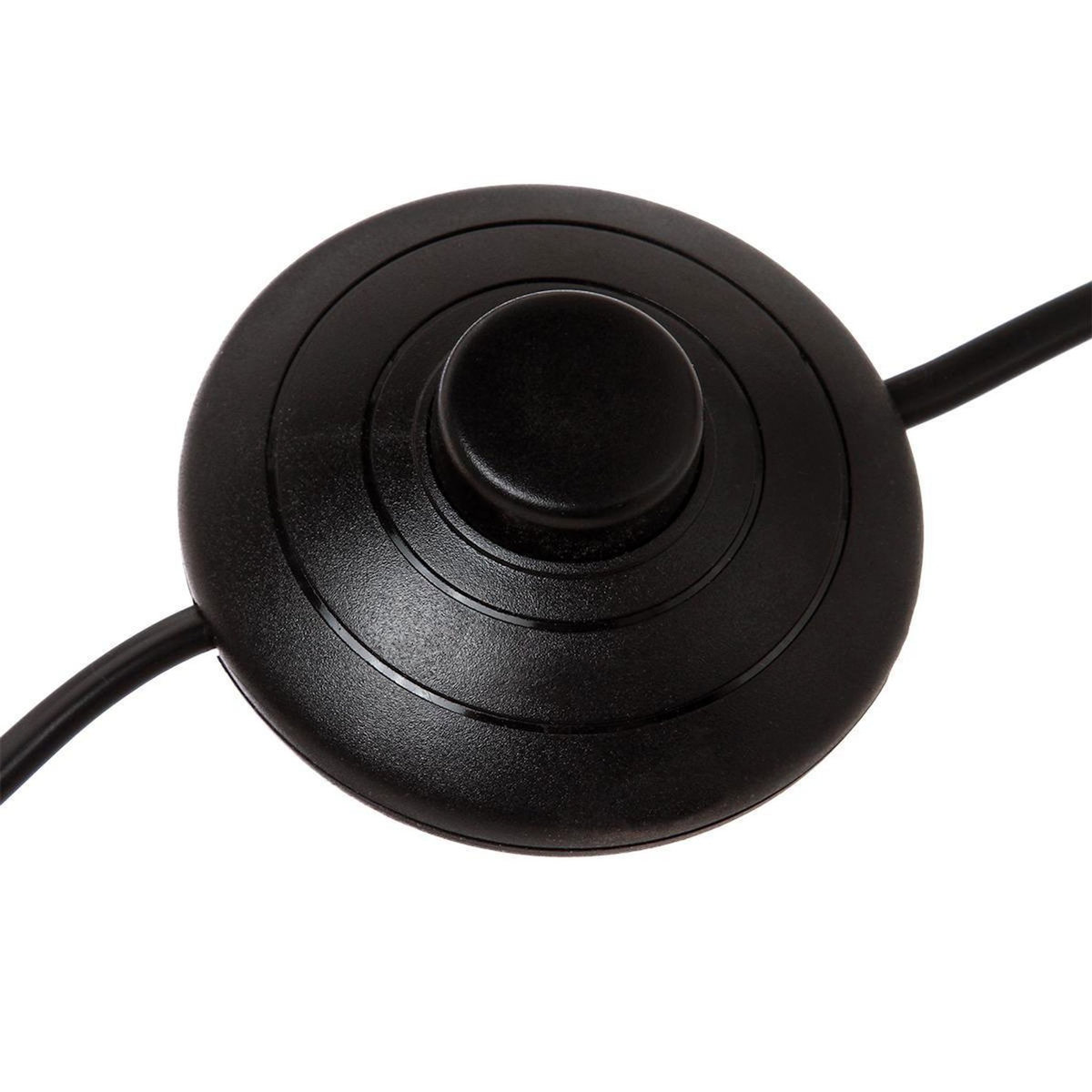 ATMOSPHERA Lampadaire Trépied Bois  Runo  145cm Noir