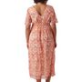 Voir la diapositive 2 : VERO MODA MATERNITY Robe Fleuries /Rouge Femme Vero Moda Marternity Mia
