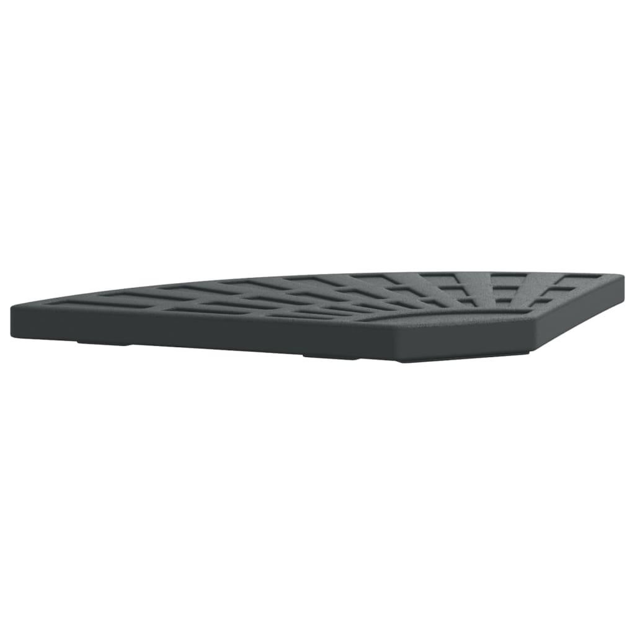 Voir la diapositive 2 : VIDAXL Poids de base de parasol et poignee pour parasols a pied croise