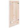 Voir la diapositive 5 : VIDAXL Barriere pour chiens avec porte 6 panneaux bois de peuplier