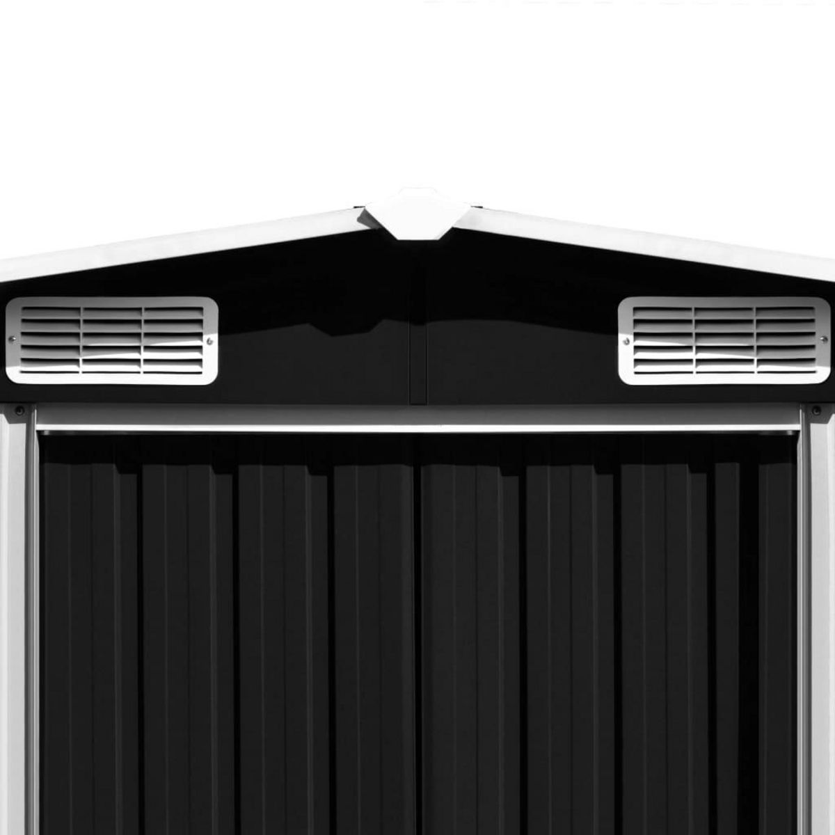 VIDAXL Abri de jardin Anthracite 257x779x181 cm Acier galvanise