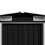 Voir la diapositive 5 : VIDAXL Abri de jardin Anthracite 257x779x181 cm Acier galvanise