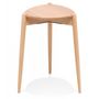 Voir la diapositive 2 : Paris Prix Tabouret Empilable en Bois  Garland  44cm Naturel