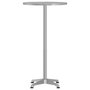 Voir la diapositive 4 : VIDAXL Table de bar d'exterieur reglable en hauteur aluminium