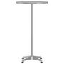 Voir la diapositive 4 : VIDAXL Table de bar d'exterieur reglable en hauteur aluminium
