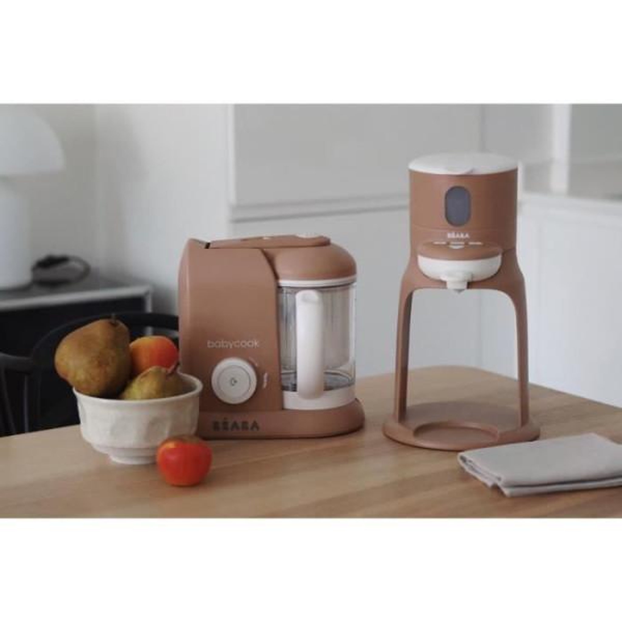 Voir la diapositive 5 : MARKET24 BÉABA - Babycook Solo - Robot Bébé 4 en 1 Mixeur-Cuiseur - Cuisson Vapeur - Pralin