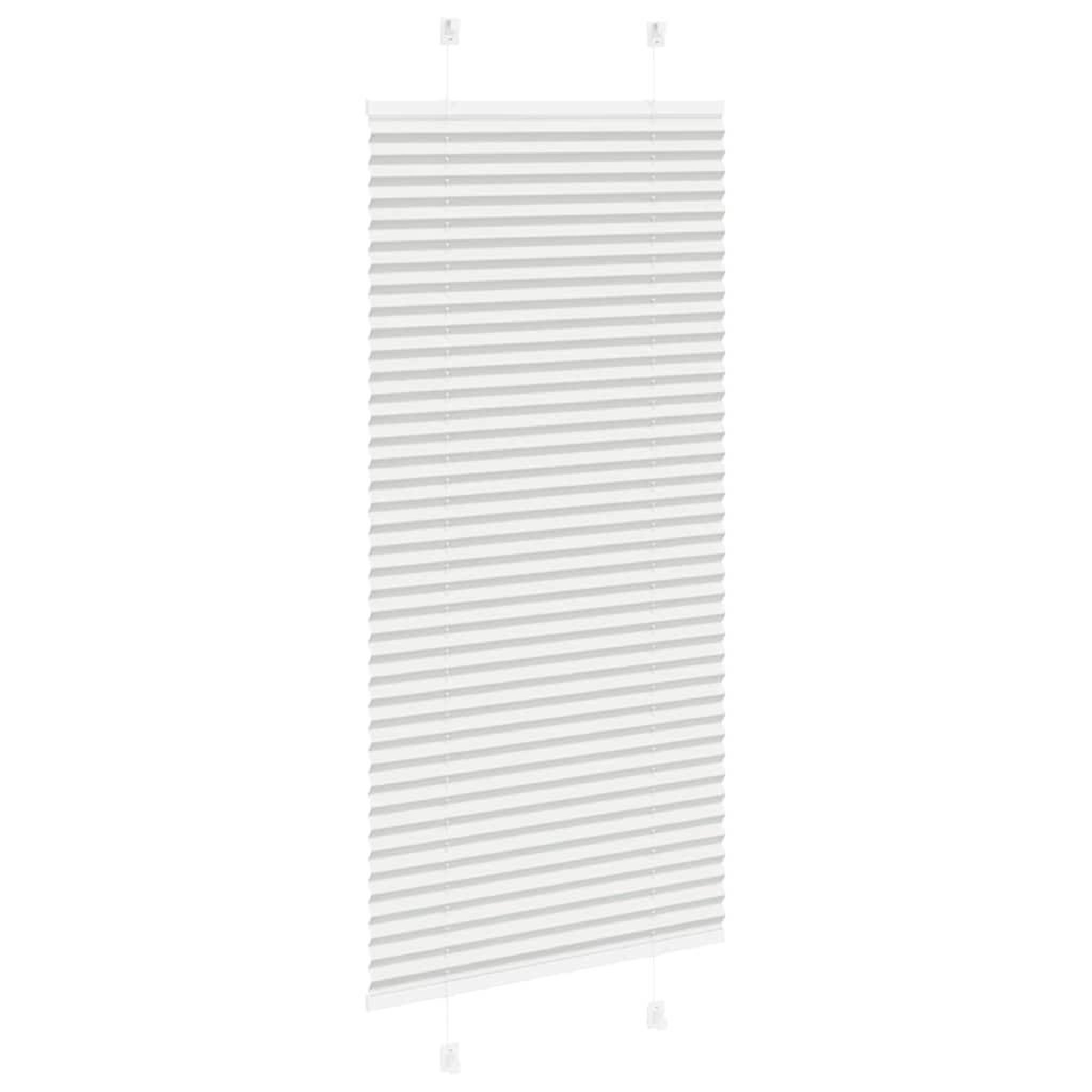 Voir la diapositive 4 : VIDAXL Store plisse gris clair 60x150 cm largeur du tissu 59,4 cm